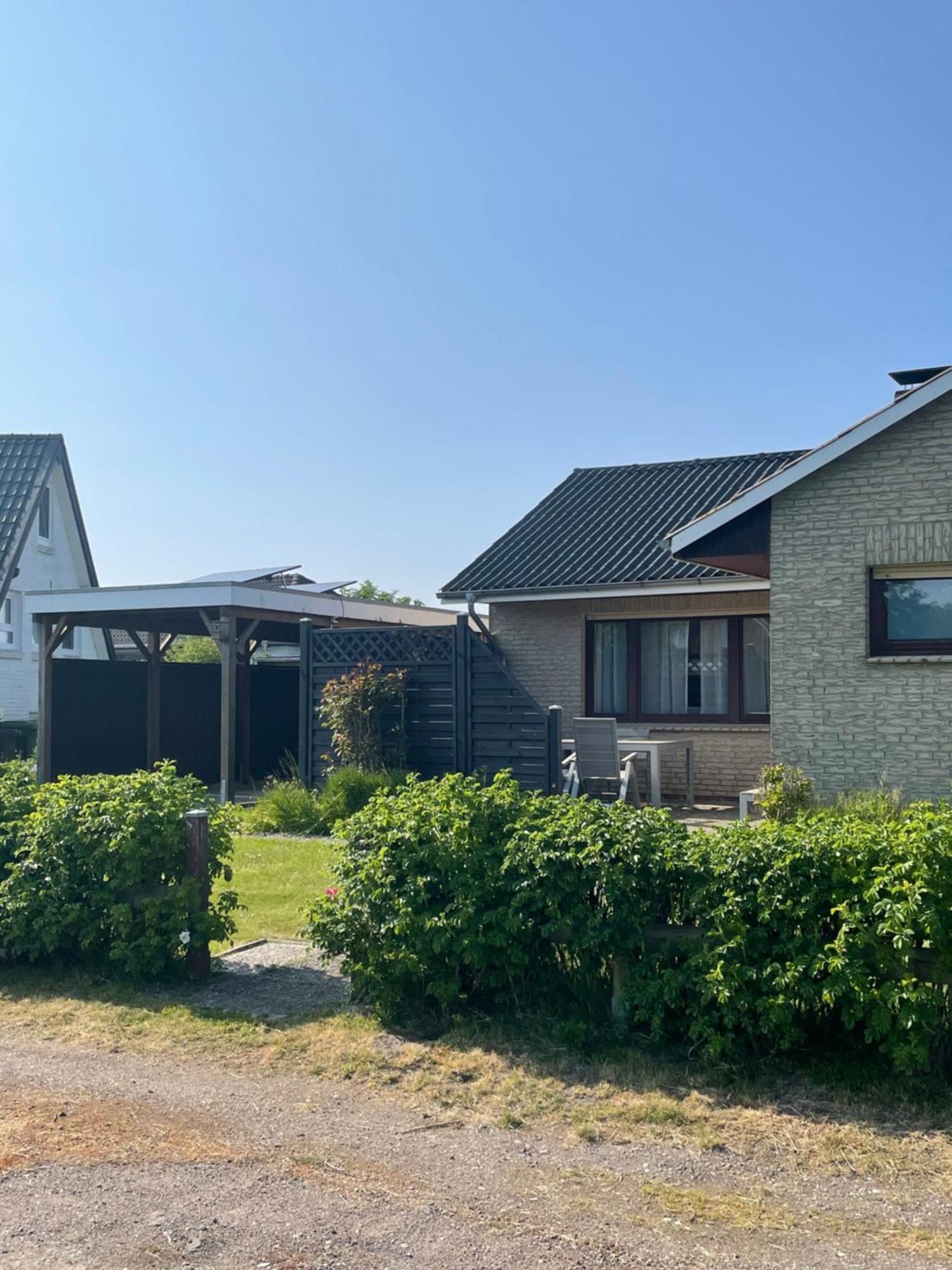 Gemuetliches Ferienhaus Hinterm Deich Nordstrand Exteriér fotografie